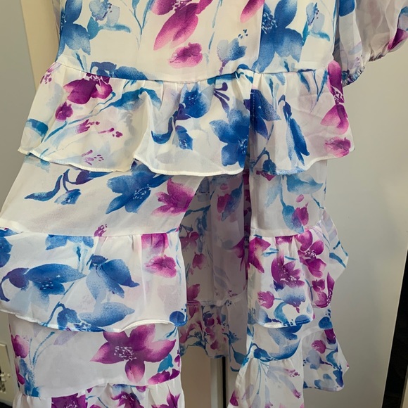 Floral Print Midi Dress - Picture 3 of 5